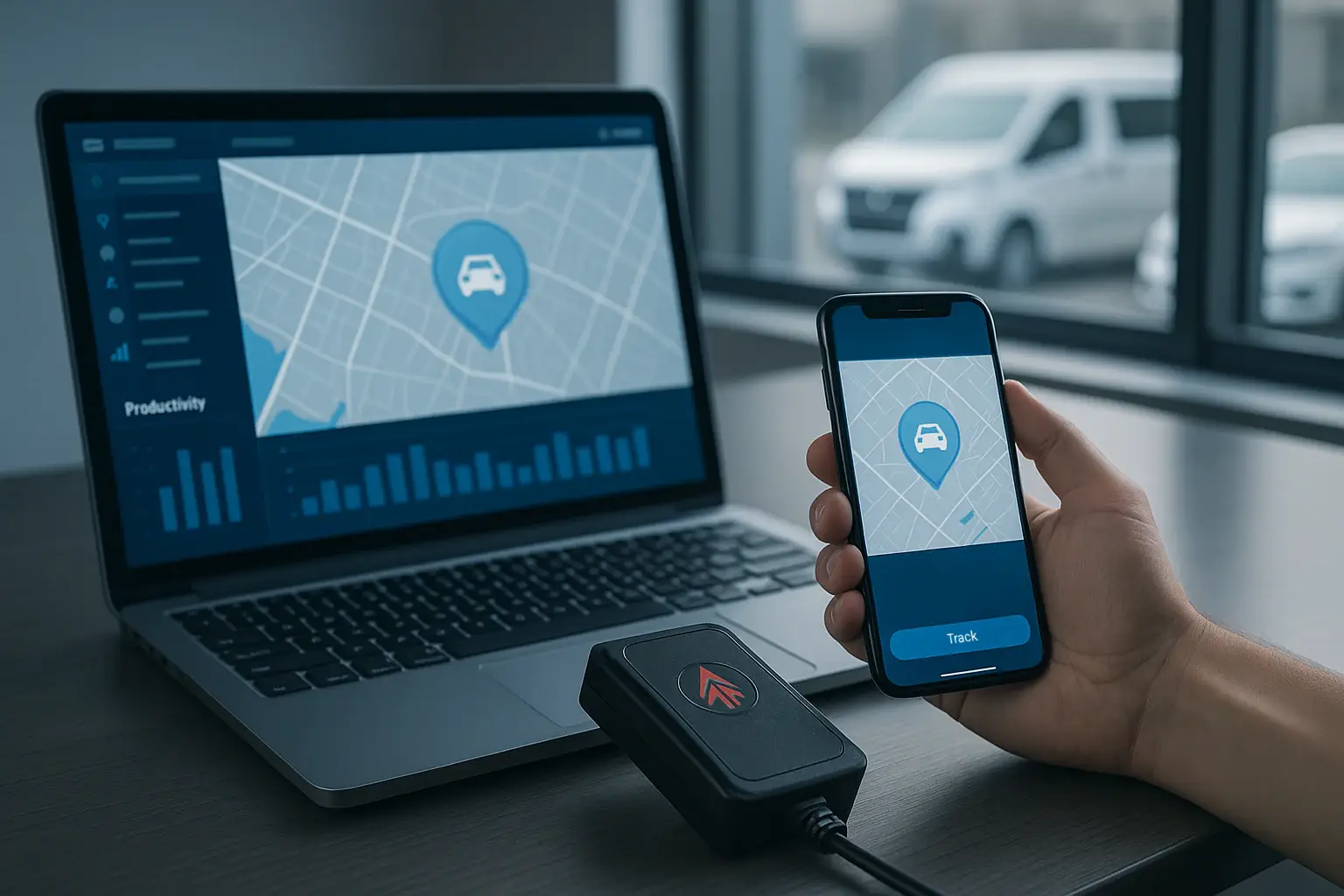 gps tracker untuk perusahaan dalam memantau armada dan karyawan secara real time