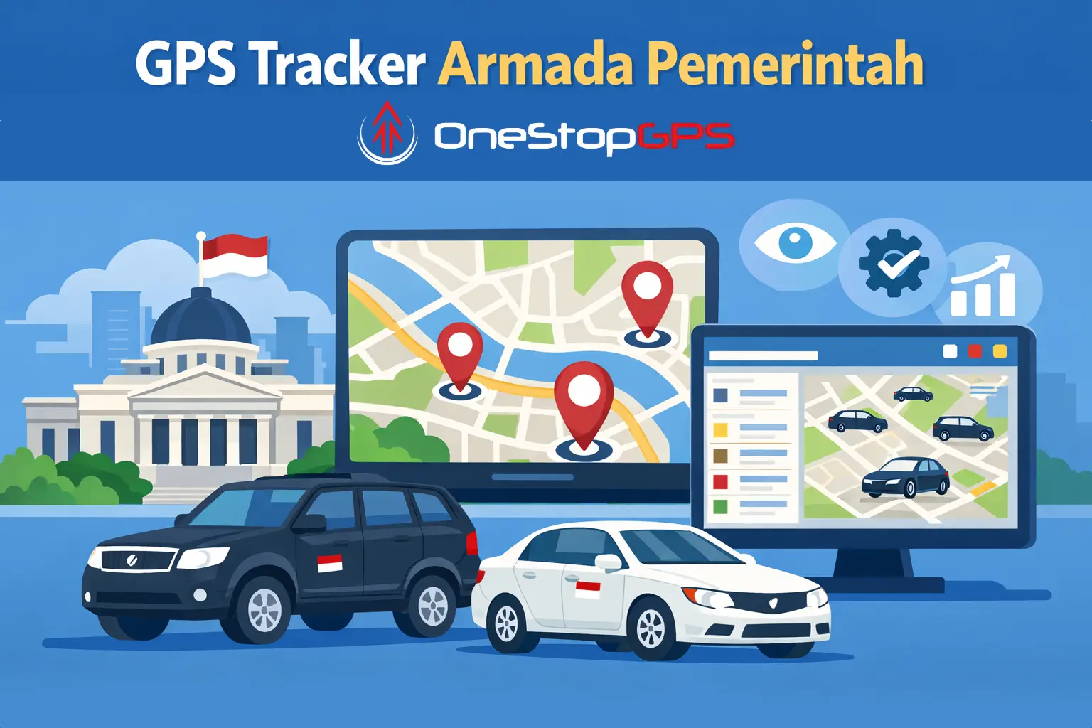 GPS Tracker Armada Pemerintah – Kontrol Pemakaian Kendaraan Dinas