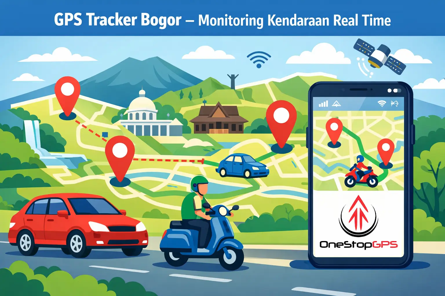 gps tracker bogor untuk monitoring kendaraan real time