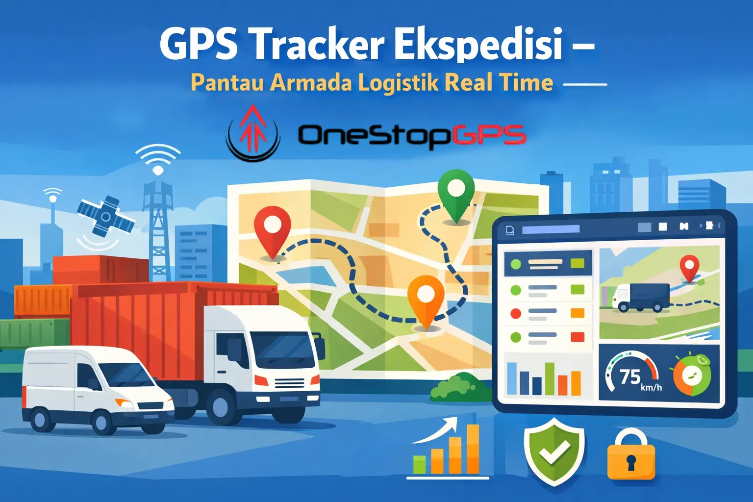 GPS Tracker Ekspedisi – Pantau Armada Logistik Real Time