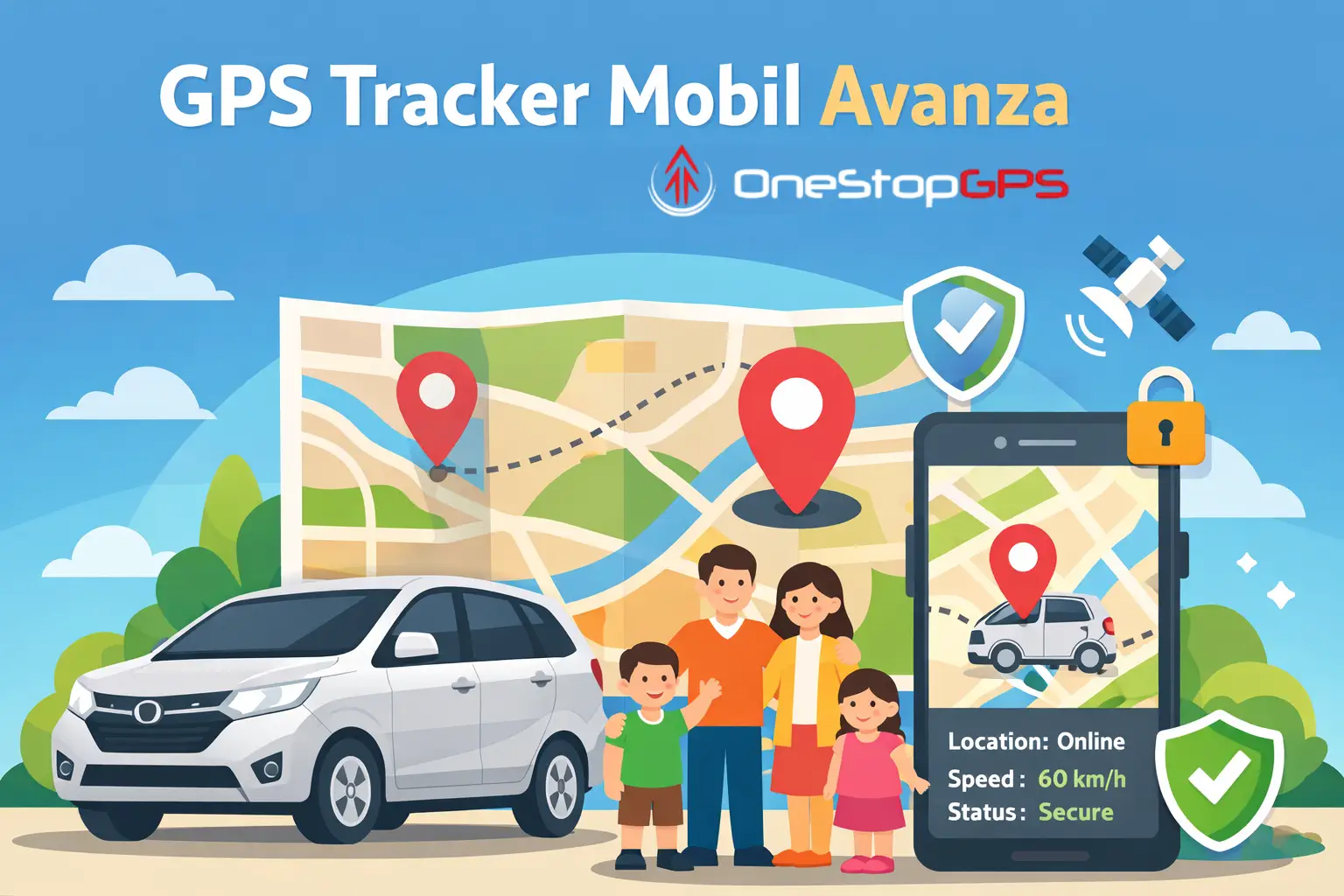 GPS Tracker Mobil Avanza – Solusi Aman untuk Mobil Keluarga
