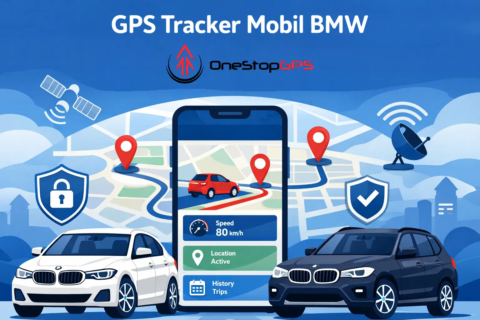 gps tracker mobil bmw untuk keamanan premium kendaraan mewah