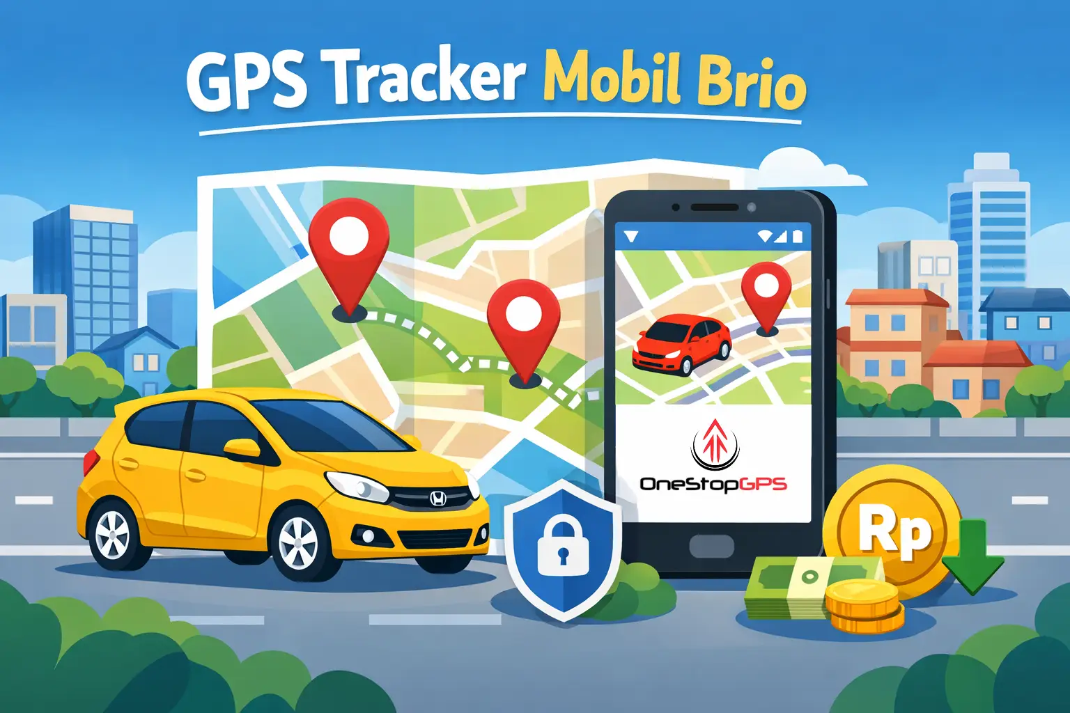 GPS Tracker Mobil Brio – Solusi Aman dan Ekonomis