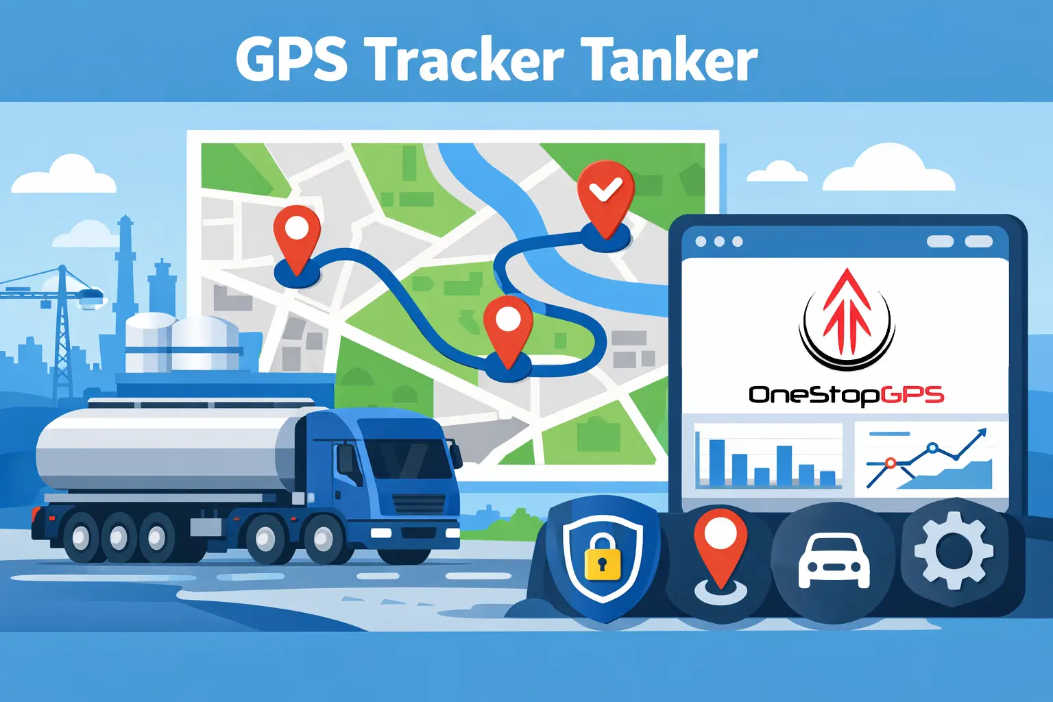 GPS Tracker Tanker – Solusi Monitoring Armada Pengangkut Cairan
