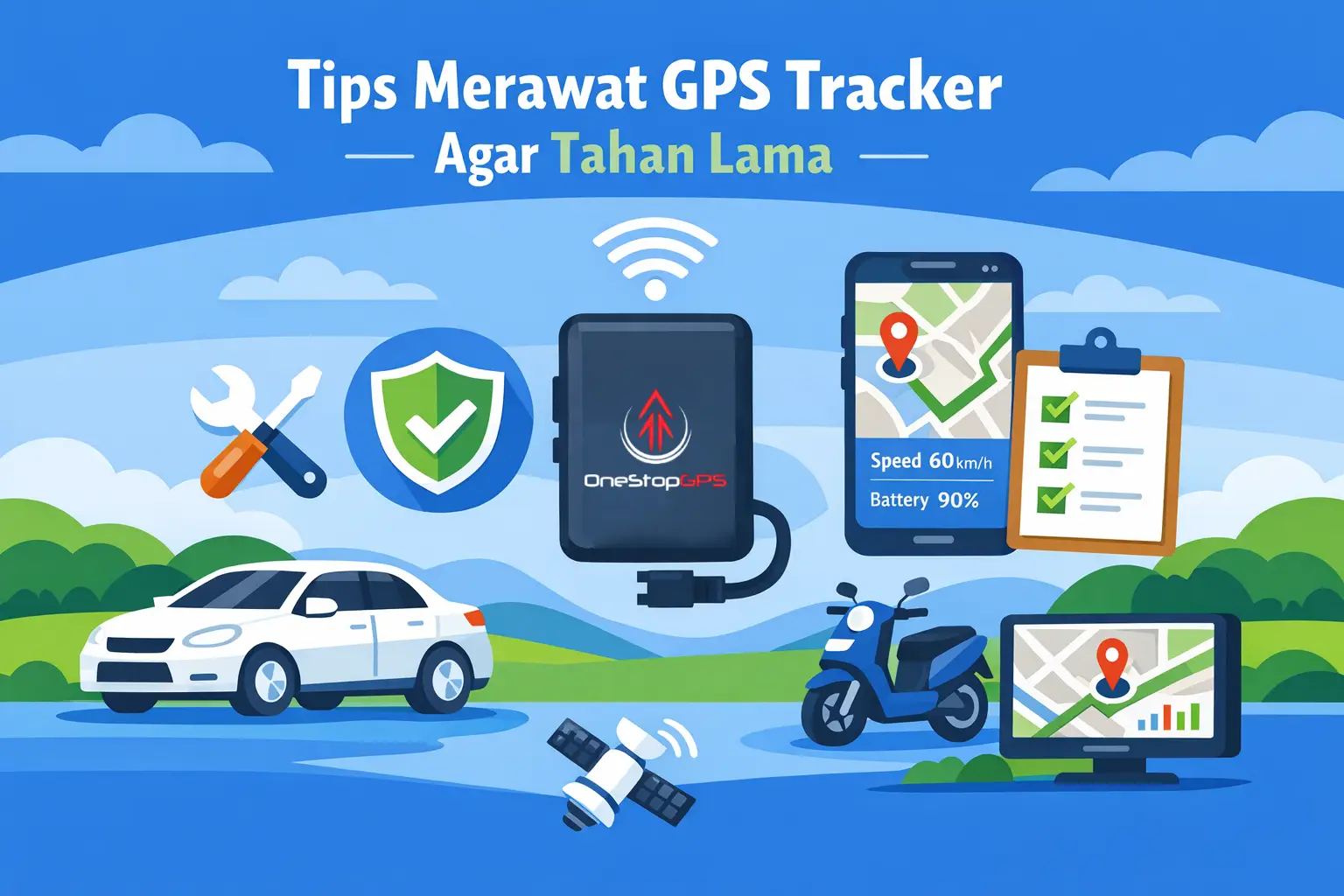 Tips Merawat GPS Tracker Agar Tahan Lama
